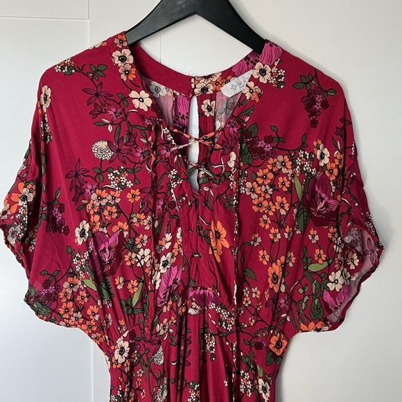 WAYF Floral Maxi Dress. Small - Picture 4 of 15